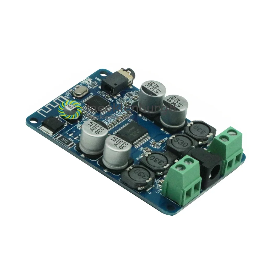 

1PCS Dual Channel Wireless Bluetooth 4.0 Amplifier Audio Receiver TDA492P 25W + 25W Digital Amplifier Module