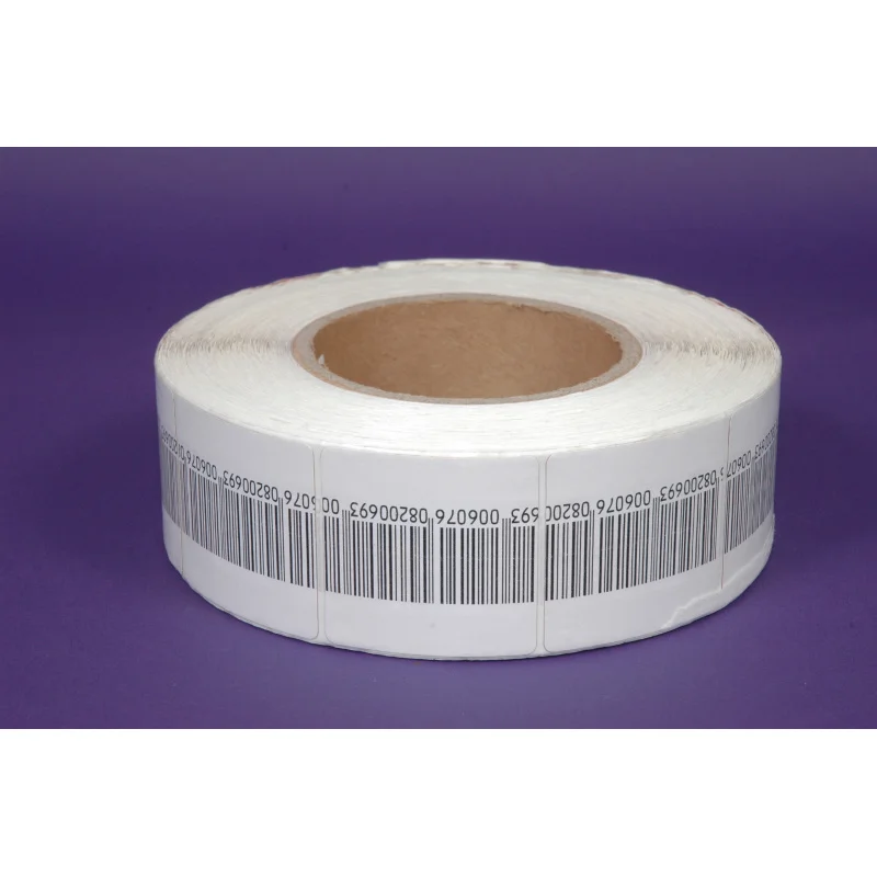 2000Pcs EAS Labels 8.2 MHz 3x3cm with Dummy Barcode