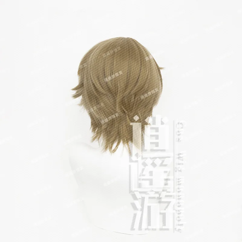 هونكاي: ستار ريل NPC سكوت شعر مستعار تأثيري محاكاة فروة الرأس أعلى الشباب الجانب جزء الشعر القصير هدية الهالوين