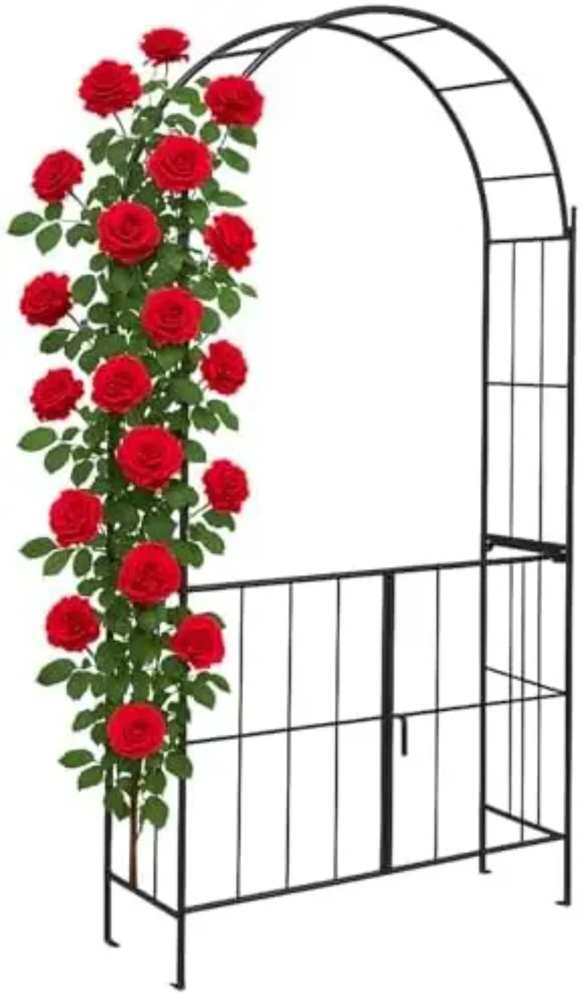 Garden Arbor with Gate, 90.5