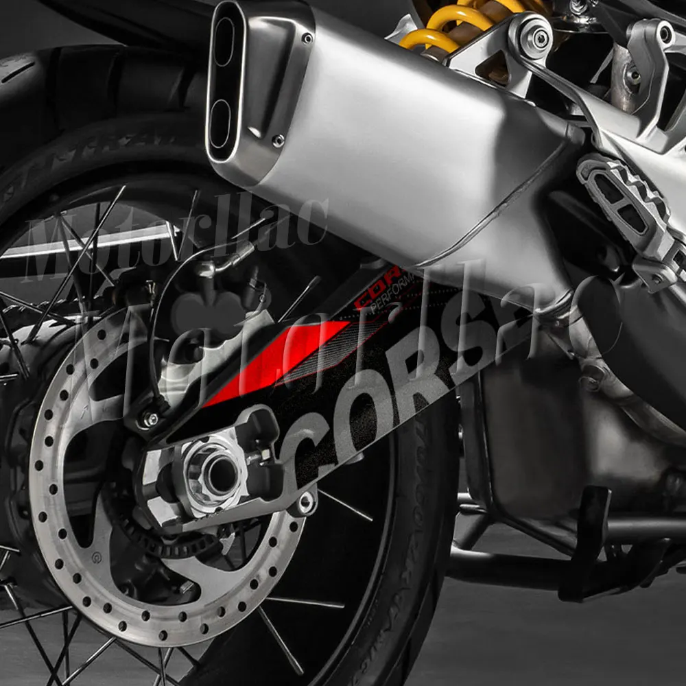 3M Motorrad-Schwingen-Aufkleber-Set Wasserdichte Aufkleber Zubehör für Ducati Multistrada 1200 Enduro 1260 Enduro 2016-2021 – Detail 5