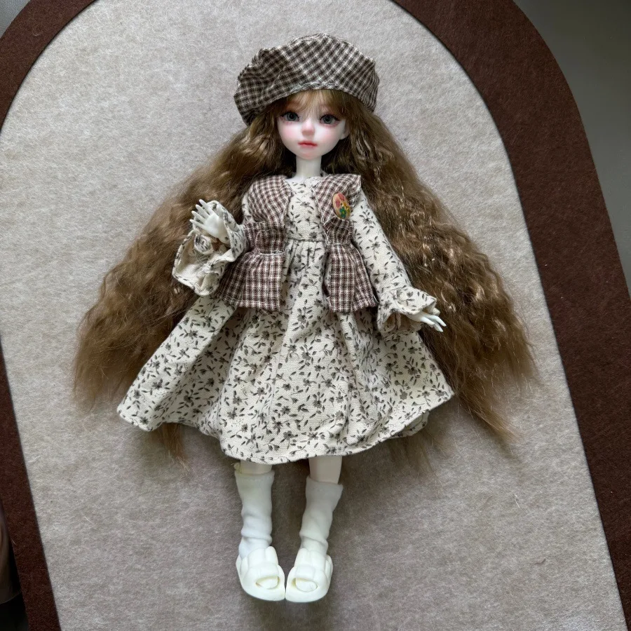 

Новинка 2026: Костюм для куклы BJD 30 см, 6 предметов, платье в стиле Лолита, для куклы-призрака, высококачественный наряд