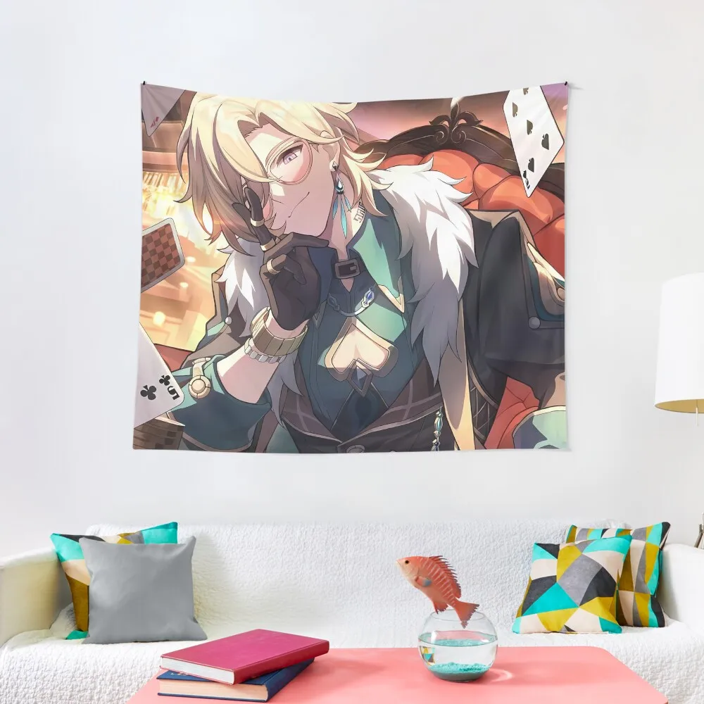 

Aventurine Honkai: Star Rail Tapestry Wall Coverings Home Supplies Outdoor Decoration Decorations For Room Tapestry