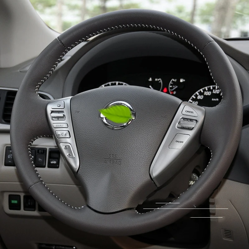 For Nissan Sentra 12-14 Livina 13-15 Tiida 11-15 Sunny 14-16 NV200 High-Line Steering Wheel Control Button Panel