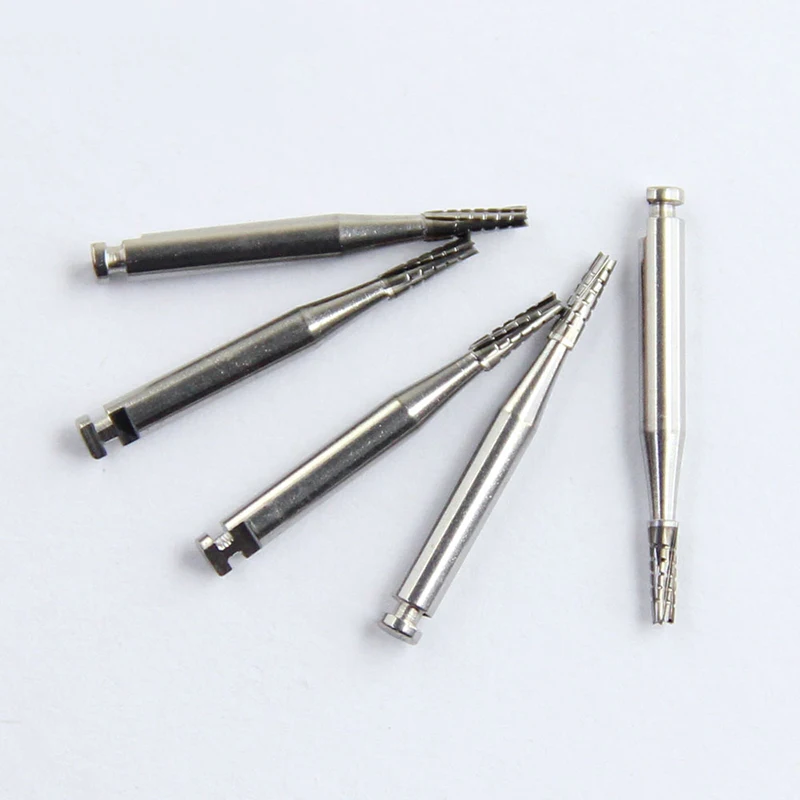 

5pcs/Box Dental Tungsten Carbide Burs RA702 Dentistry Grinding Drills Low Speed for RA CA Shank for Bending Handle Tools