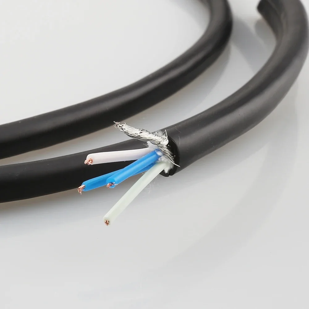 Audiocrast A53 4 Core สายสัญญาณเสียงรอบทิศทาง hifi เชื่อมต่อสายไฟสาย XLR/RCA