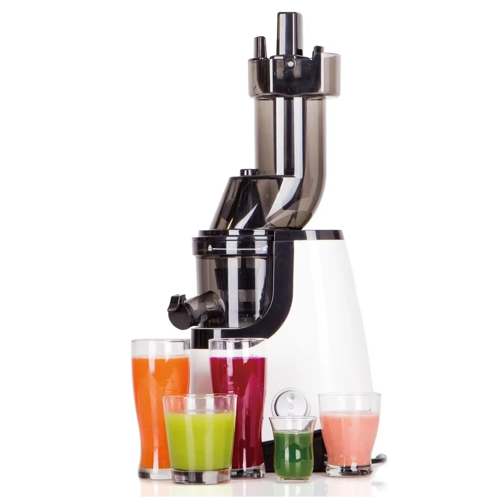 High Quality Commercial Nutrition Fruit Vegetables Masticating Slow Juicer Extractor Electric Customized Logo Stainless Steel