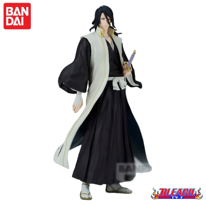Auf Lager Bandai Original Bleach Banpresto Kuchiki Byakuya Action Figur Modell Puppe Marke Neue Boxed Anime Action-figuren Spielzeug