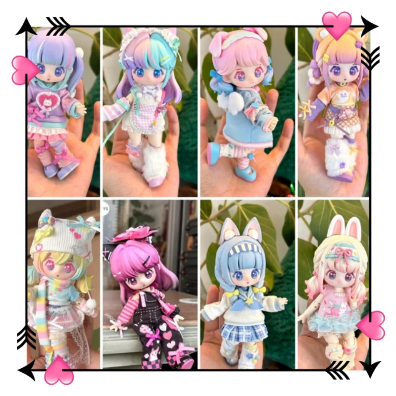 

Новинка в наличии: Оригинальная коллекционная фигурка Simontoys Nyzaii Sweet Fantasy Blind Box, 12-суставная BJD кукла, подвижные суставы, украшение, подарок на день рождения