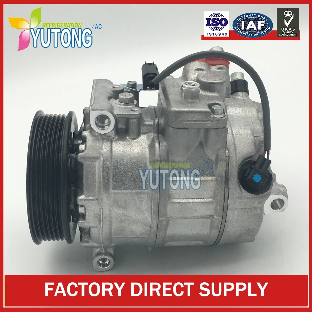 7SEU17C AC Compressor for BMW 525i 645Ci 323i E91 E87 E81 650i E89 4471903770 4471500150 4471807260 TSP0155958 4471500153 11248C