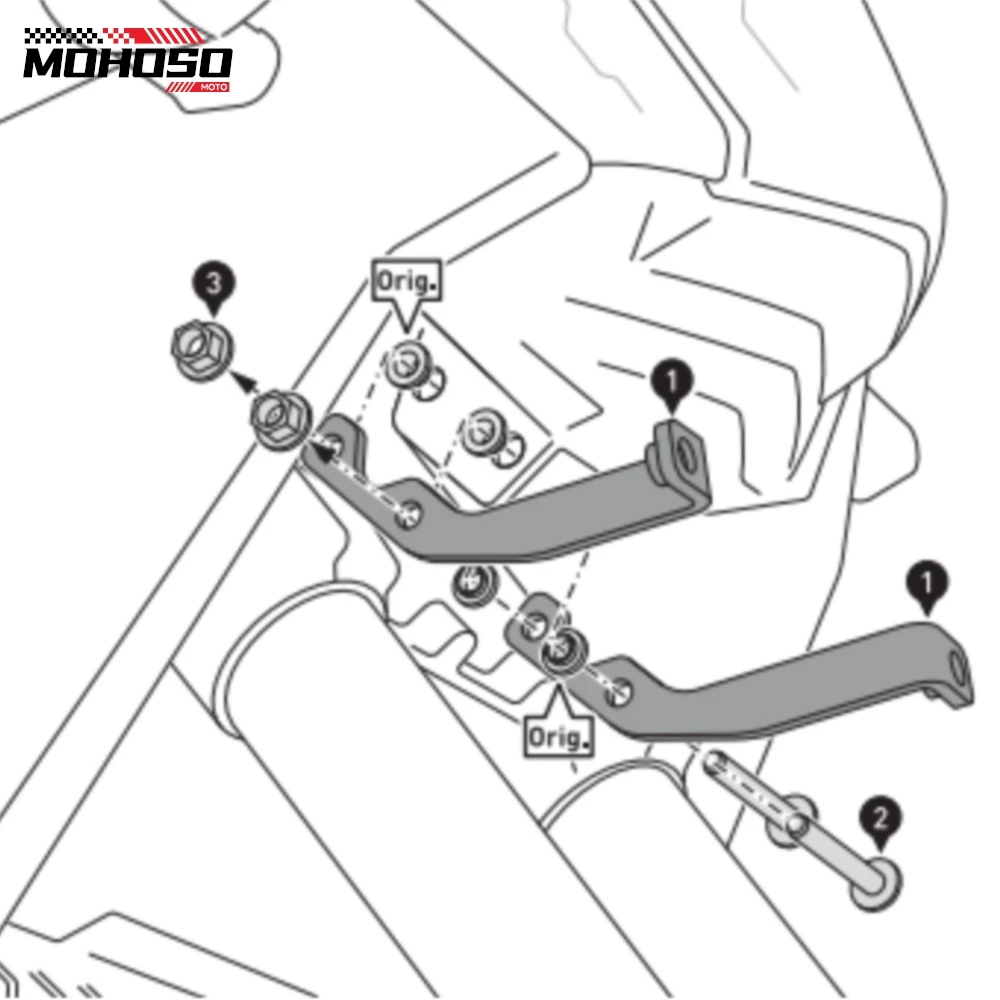 For Yamaha Tenere 700 Rally /Raid Auxiliary Light Backet Mount Holder Fog Lamp Bracket Tenere 700 / T7 TX690Z /XTZ690 2019-2026 5
