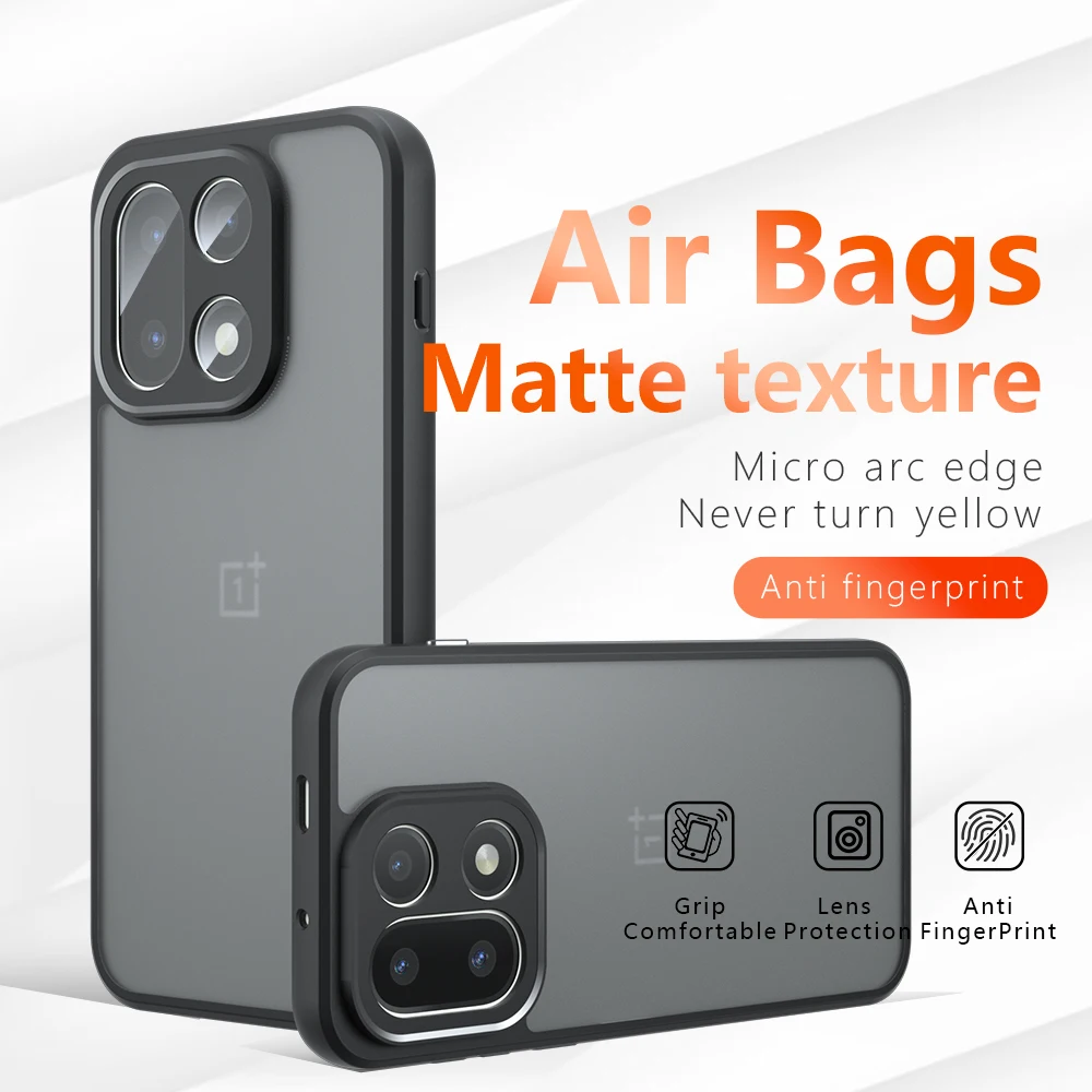 Skin Sensation Airbag Anti Drop Case Cover for Oneplus 15 Mircropyle Back Case Cover Oneplus 13R Phone Fundas Para Oneplus 15T