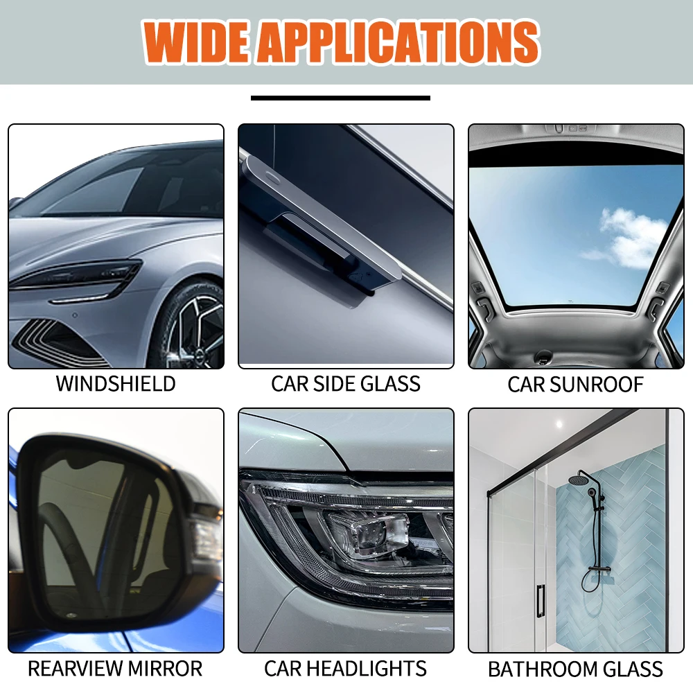 Anti Fog with Microfiber Cloth Windshield & Glasses Spray Cleaner and Protector to Increase Visibility Works on Windows