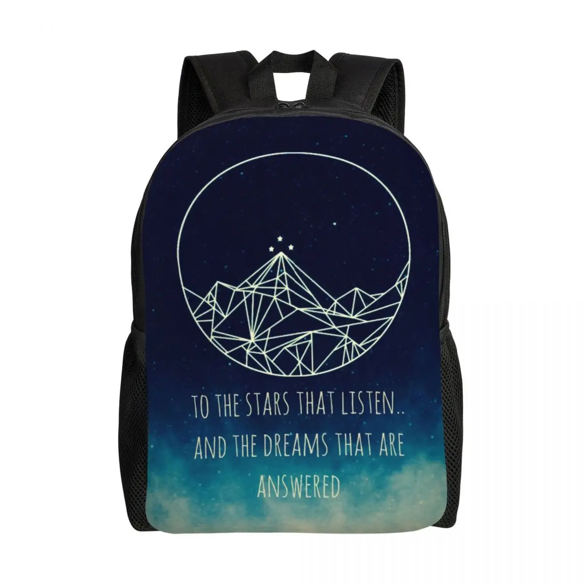 ACOMAF To The Stars Who Listen And The Dreams That Are Answered Laptop Backpack Basic Bookbag for School College Student Bags