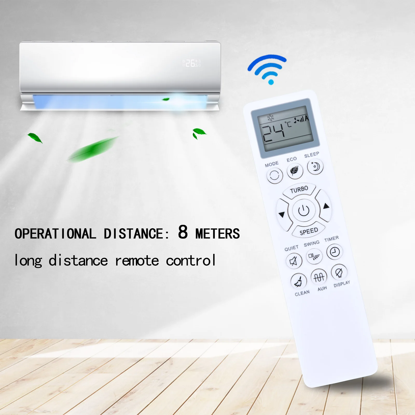 جهاز تحكم عن بعد جديد KKG26A-C1 ESC-RC-829 لمكيف الهواء تشانغهونغ
