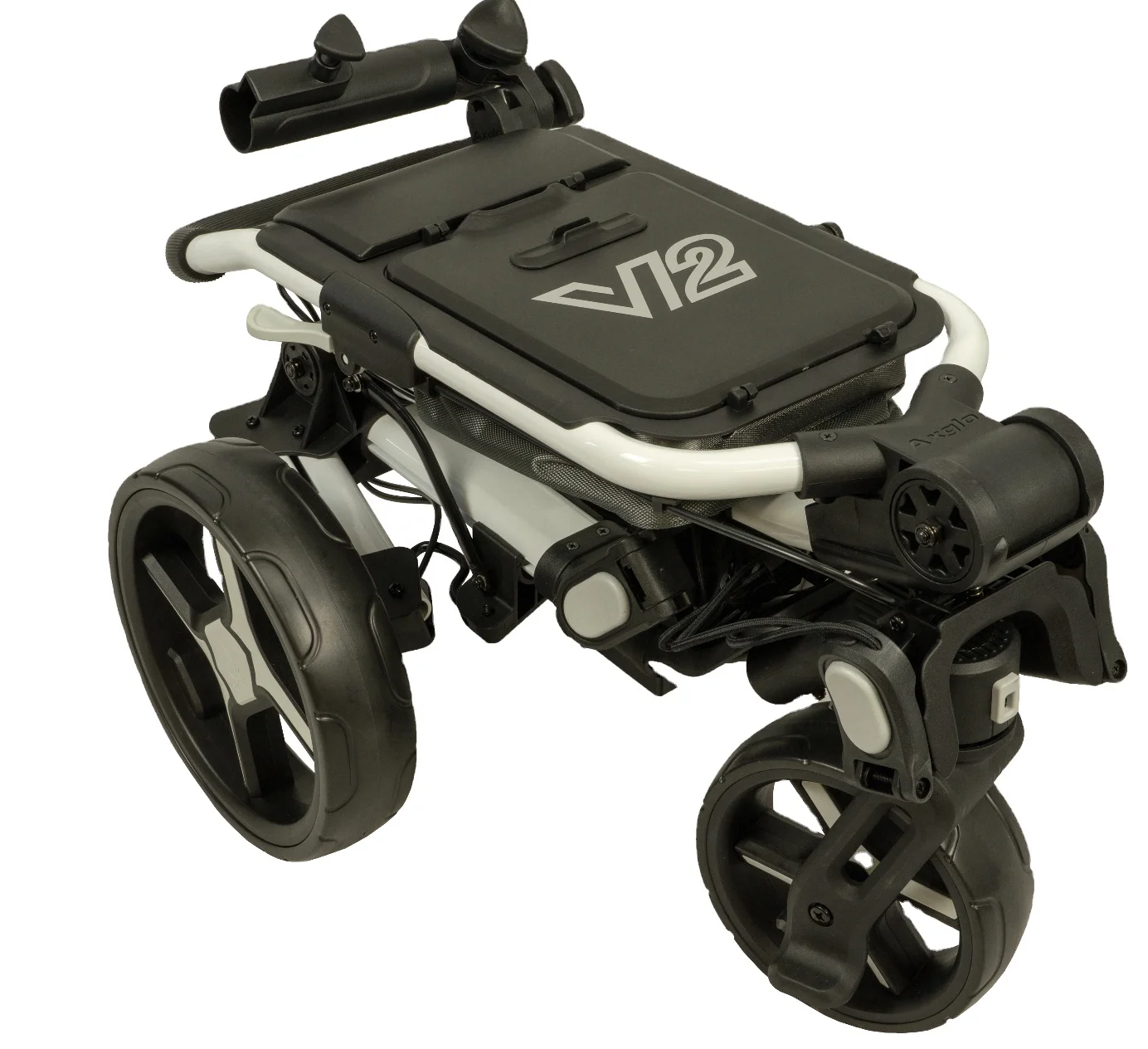 

China Factory Outdoor Foldable Hand Push Golf Cart 3 Wheel Golf Bag Trolley With Easy Fold And Lightweight Multiple Functional