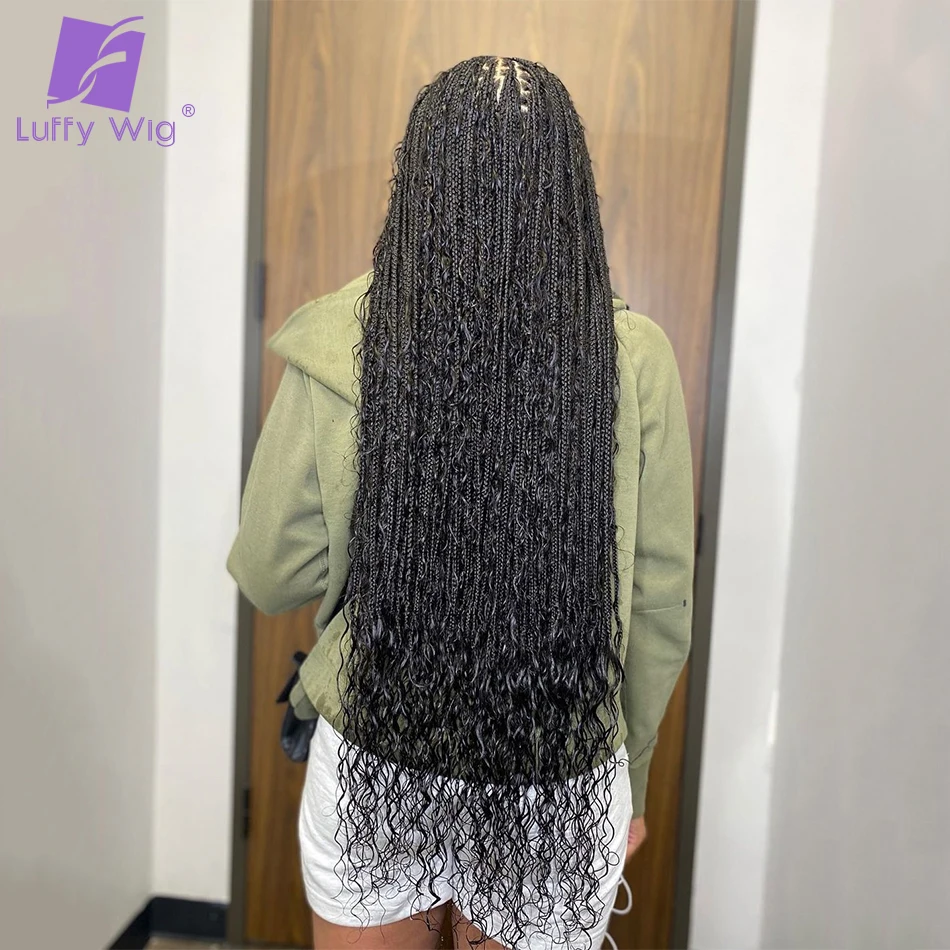 Curly Bulk Human Hair Braids Hair Boho Human Braiding Hair For Micro Braids No Weft Deep Wave Bulk Human Hair Extension LuffyWig