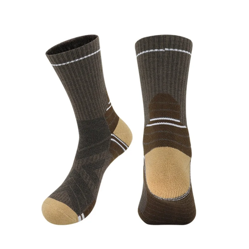Thickened Warm Ski Socks High Elastic Wear-resistant Hiking Socks Moisture Wicking Professional Winter Sports Socks