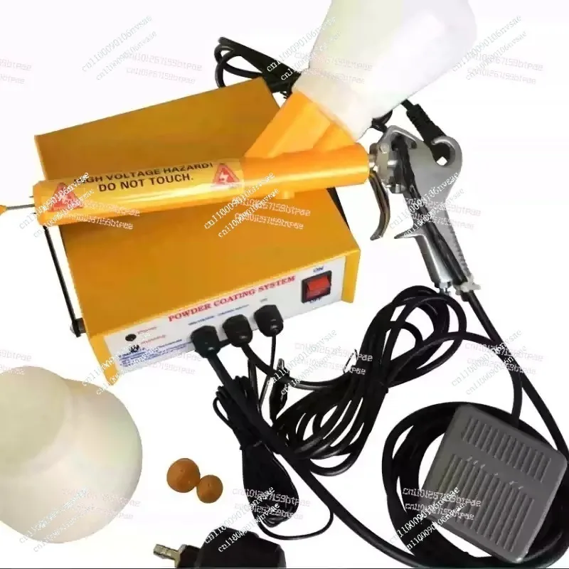 PC03 Portable Electrostatic Spray Painting Machine - 5 Adjustable Speeds, Sheet Metal Housing, Small-scale Spraying Equipment