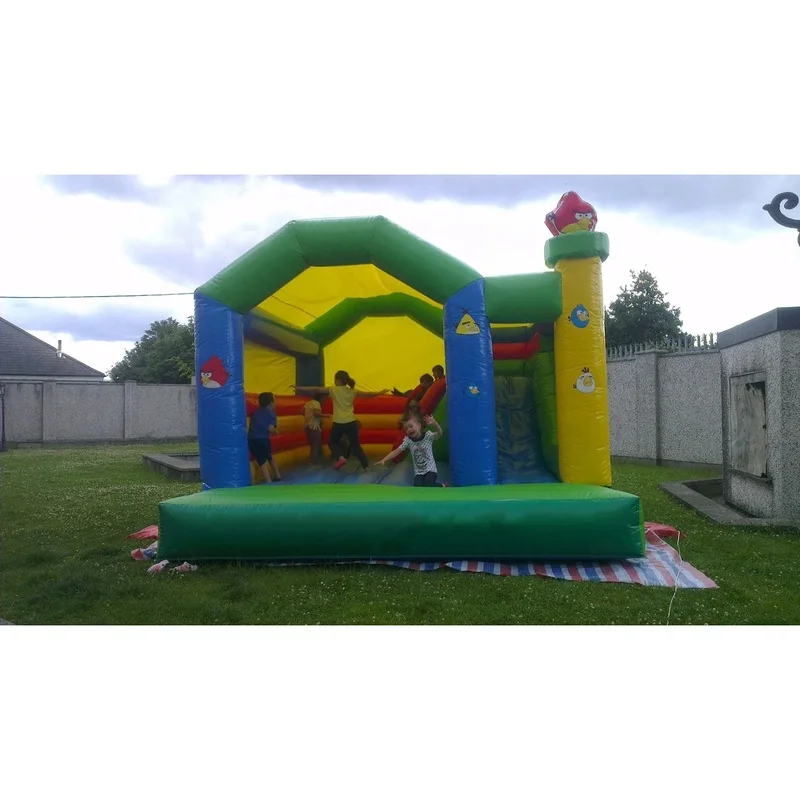 A Combination of PVC Inflatable Castles and Trampolines Offers an Effective Team-building Solution Through Fun Challenges.