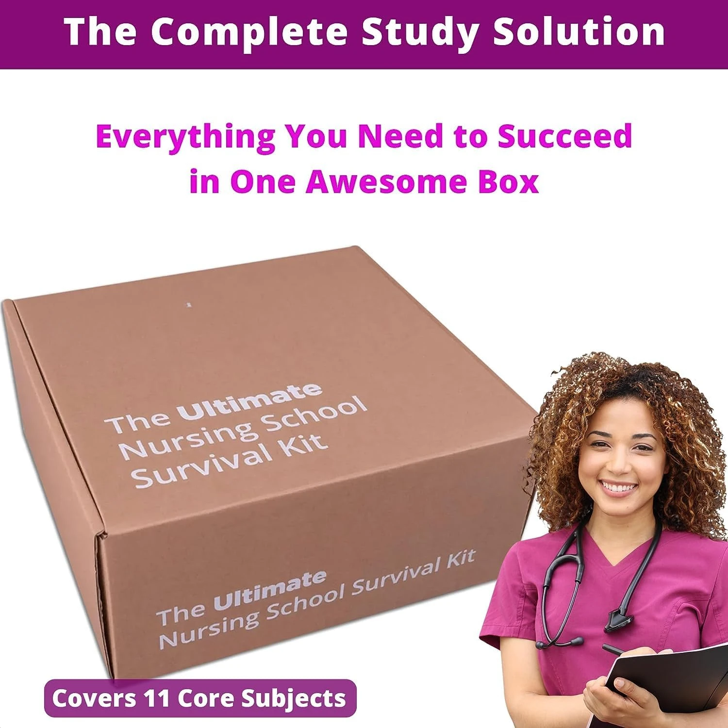 Ultimate Nursing School Survival Kit – Over 1900 Flash Cards – No Fluff – Covers 11 Core Nursing School Subjects