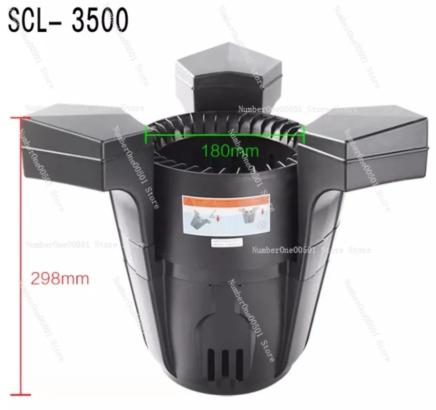 SCL- 2500 Pond Surface Skimmer Oil Film Debris Leaf Collector Water Cleaner