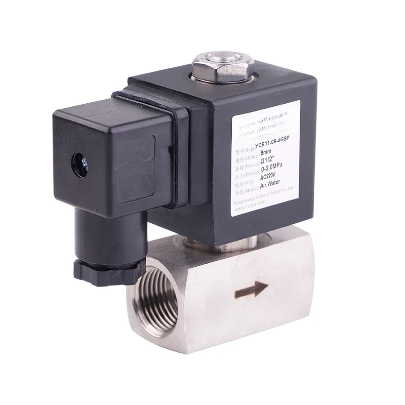 YCE11 stainless steel piston solenoid valve