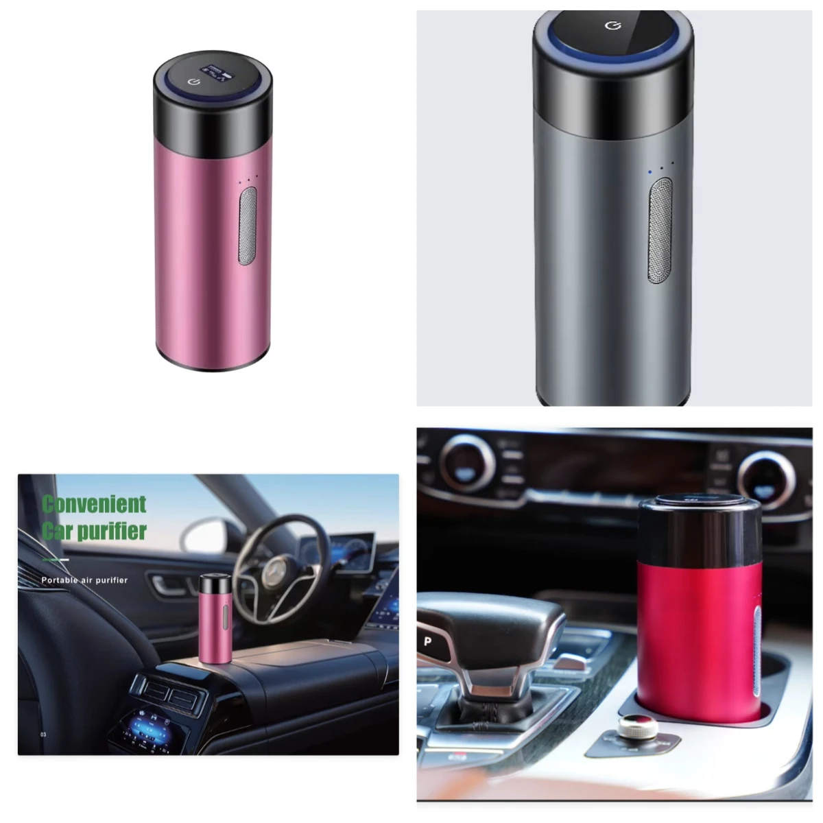 Portable PCO Digital Car Air Purifier