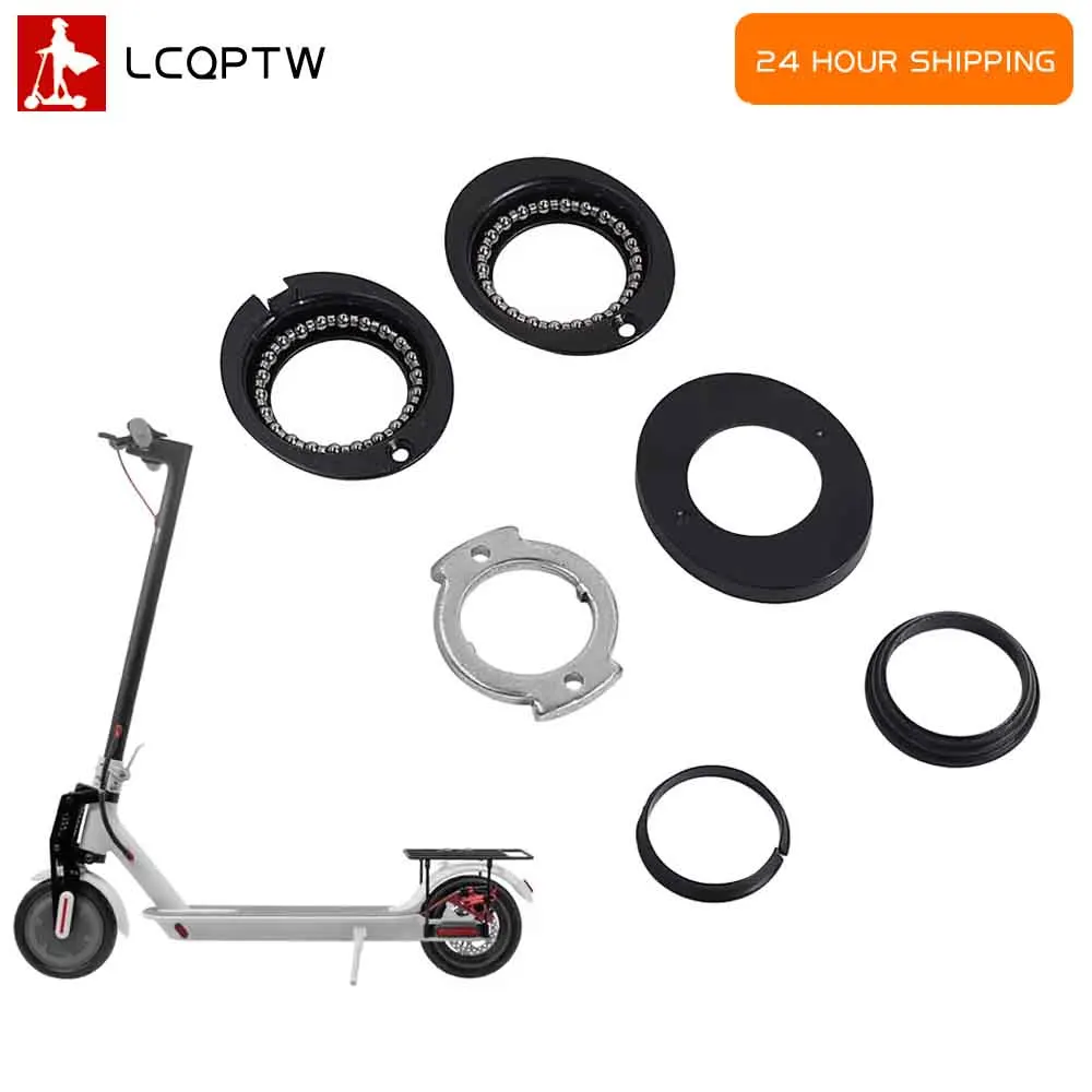 Fork Bearing Bowl Spacers 1Sets Repair Parts for Xiaomi M365 1S Pro Electric Scooter Front Fork Tube Rotating Steering
