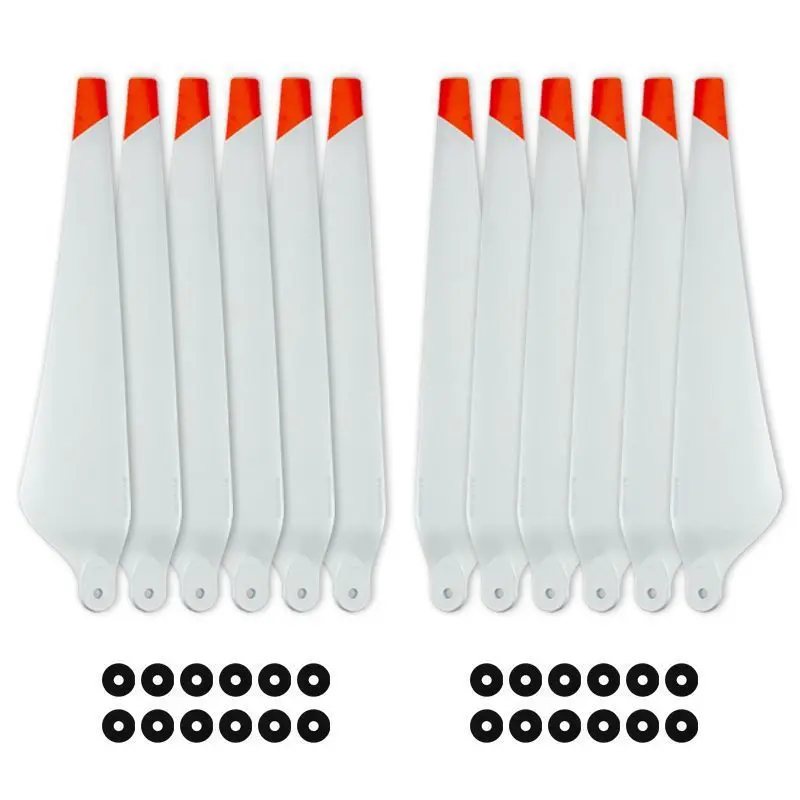 新しい農業ドローンプロペラブレード DJI T30 プロペラブレード (12 個全体セット 3 ペア CCW + 3 ペア CW) ブラック/ホワイト