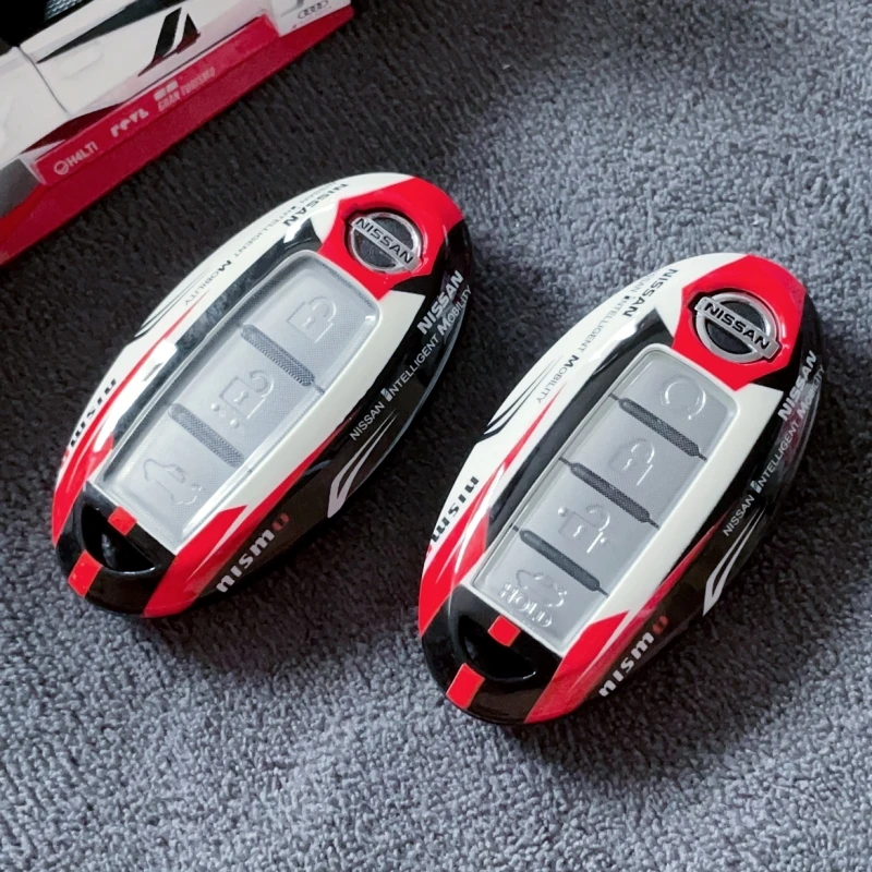 

For Nissan 14th generation new Sylphy key protection case Teana Guishi track buckle Qijuntu Leke shell X-Trail Loulan car bag