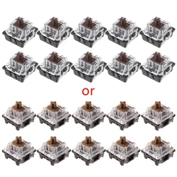 10 Pieces Brown Switches for Cherry MX Clone MX Switches Mechanical