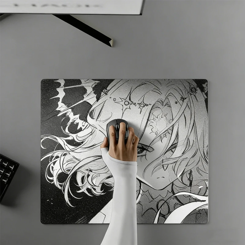 Skypad SORA Glass Gaming Mouse Pad Non-Slip Mouse Pad Keyboard YUME Smooth Frosted Gaming Gamer PC Desk Mat Offices Accessories