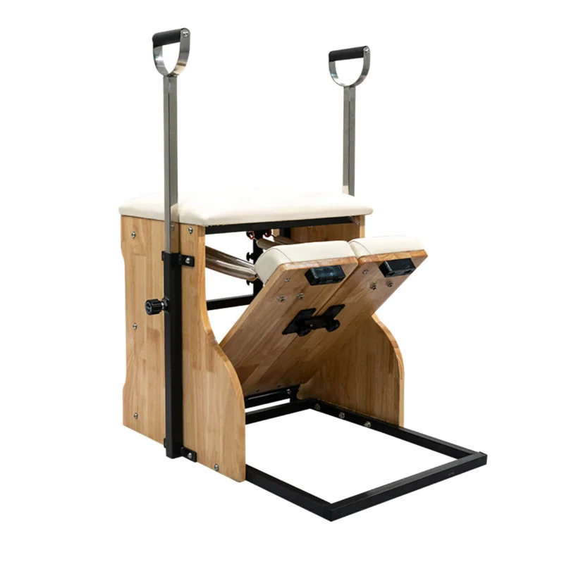 Oak Portable Durable Pilates Chair Training Fitness Exercise Step Reformer Stability Studio Wunda Combo