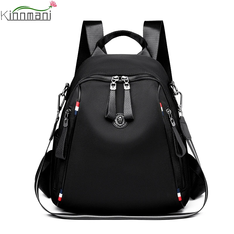 Women Nylon Fabric Backpack Fashion School Bags for Teenagers Girls High Quality School Backpack Women Travel Backpacks 2023 New