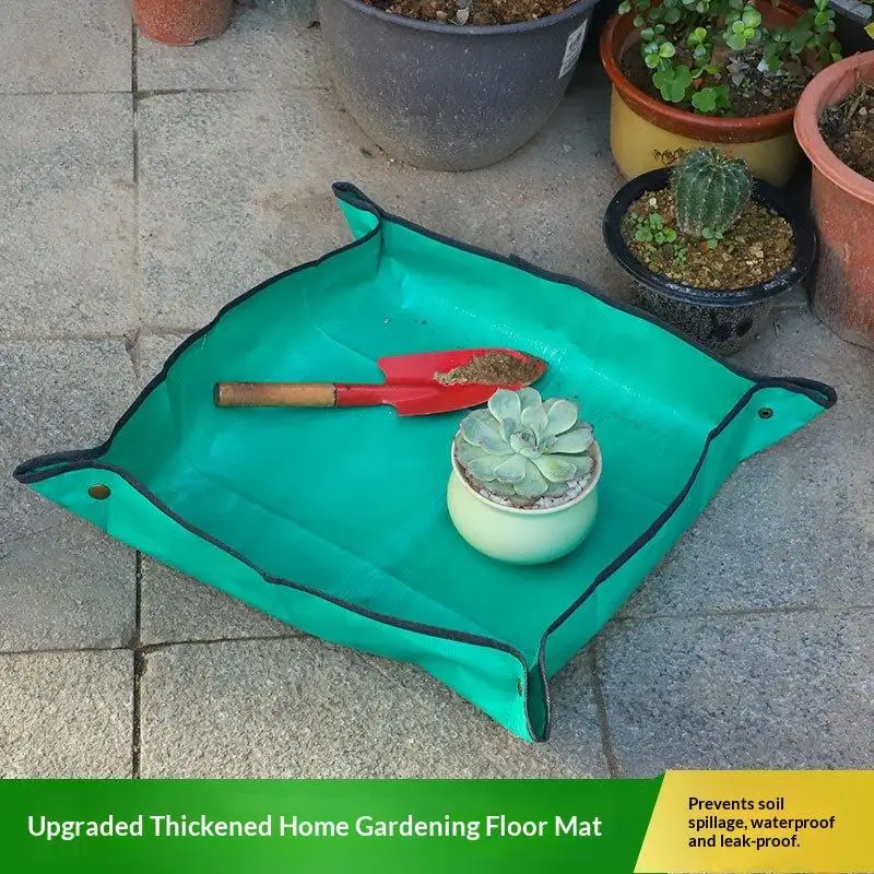[MOA]Waterproof Plant Repotting Mat Indoor Succulent Potting Mat Transplanting Mat Portable Gardening Mat[MOA]