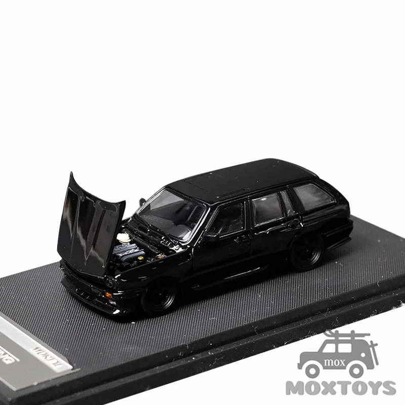 Mortal 1:64 E30 negro/azul/naranja Ordinary Lowrider Limited799 coche modelo fundido a presión