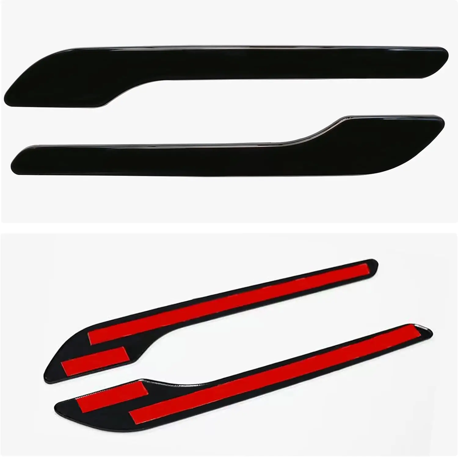 Tesla Model 3/Y Door Handle Decoration Cover 4 PCS ABS Plastic Around Scratch Guard ，Door Handle Protective Patch for Model 3Y2