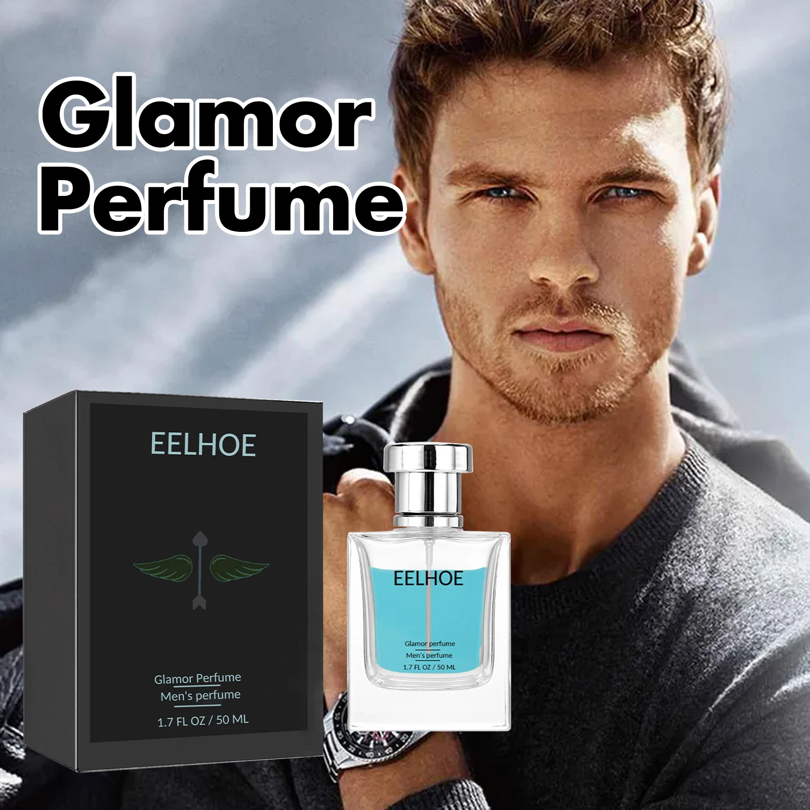 EELHOE Pheromone Perfume Spray Fresh Long Lasting Portable Charming Perfume Natural Mild Fragrance Easy to Carry 1.7 OZ