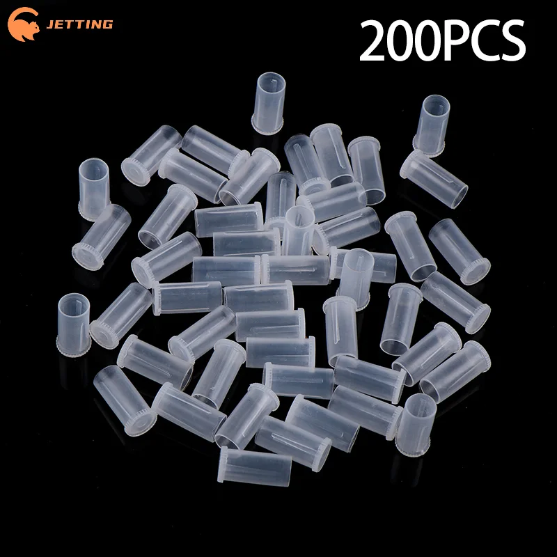 50Pcs/lot Transparent 7mm 9mm Inner Diameter Diesel Common Rail Injector Nozzle Dust Cap Common Rail Parts Diesel Pump Repair