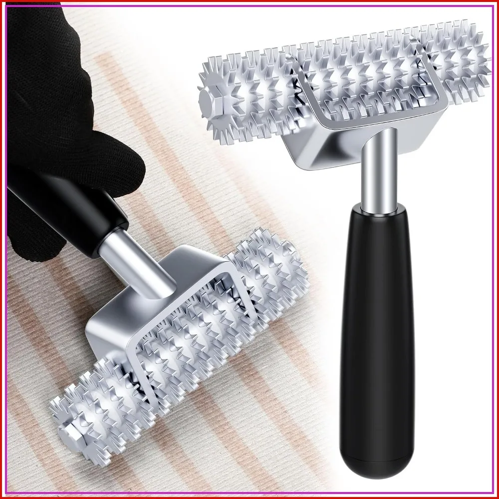 Carpet Seam Roller Grooming Pile Roller Seaming Spiked Star Wheel for Seamless Installation of Mats in Hotels Homes Conference Rooms