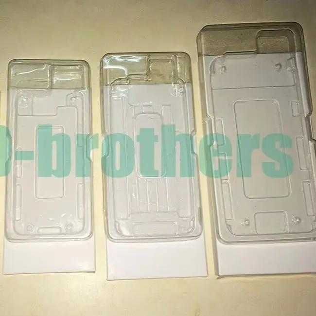 

Wihte Paper Box with Inside Plastic for iPhone 5G 5S LCD Screen Digitizer Protective Packing Package Wrapping 500sets/lot