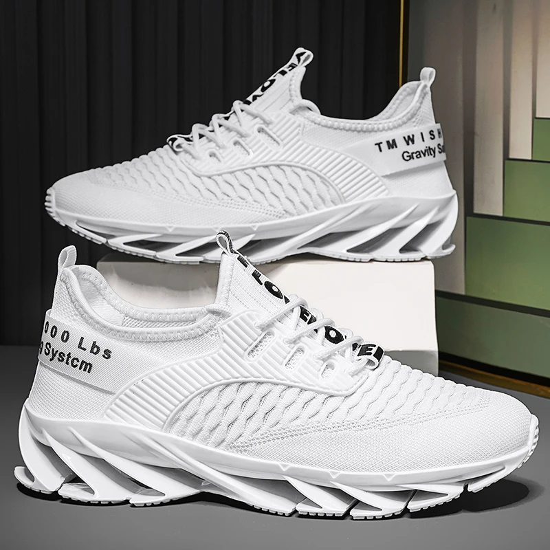 

Low Burden Unisex Mesh Sport Sneakers Weightless Design Breathable Mesh Reduce Foot Load Long Distance Outdoor Walking