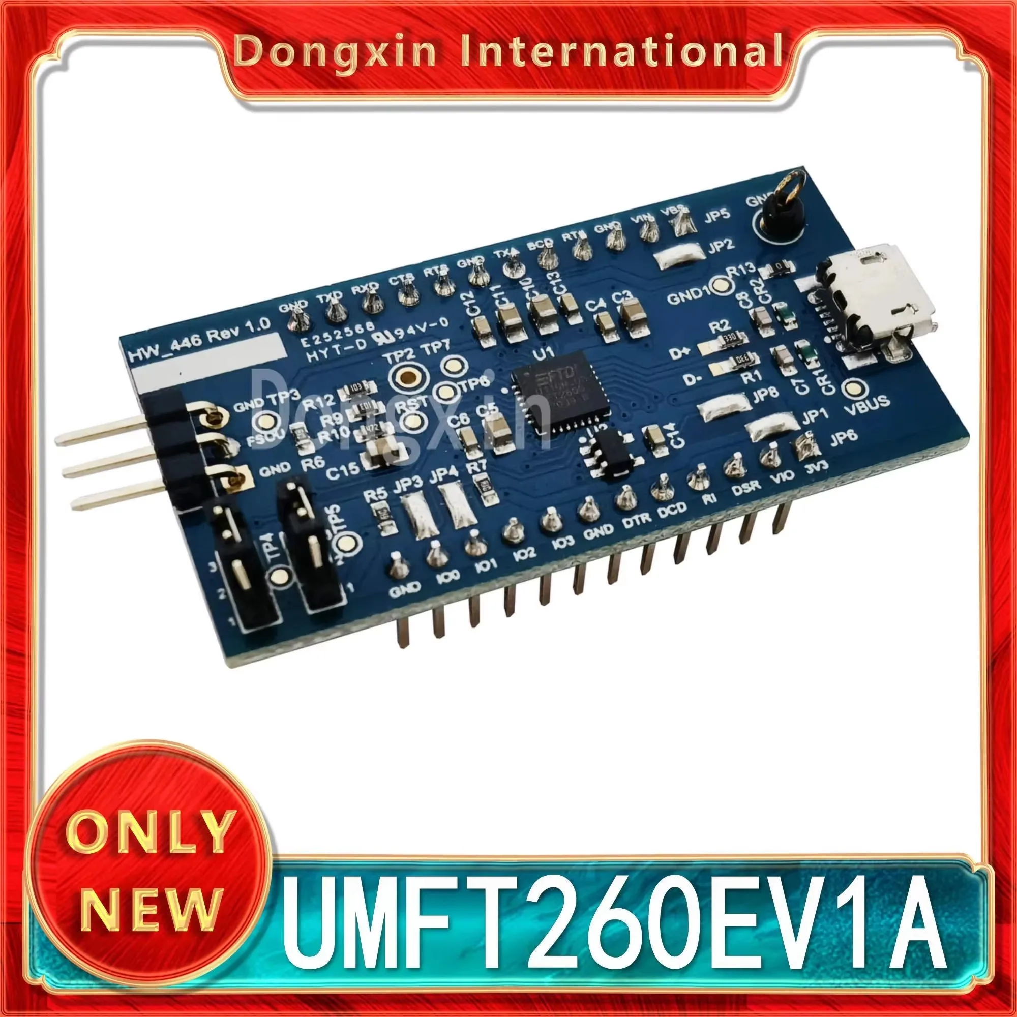 

UMFT260EV1A FT260 development module HID class USB to UART I2C