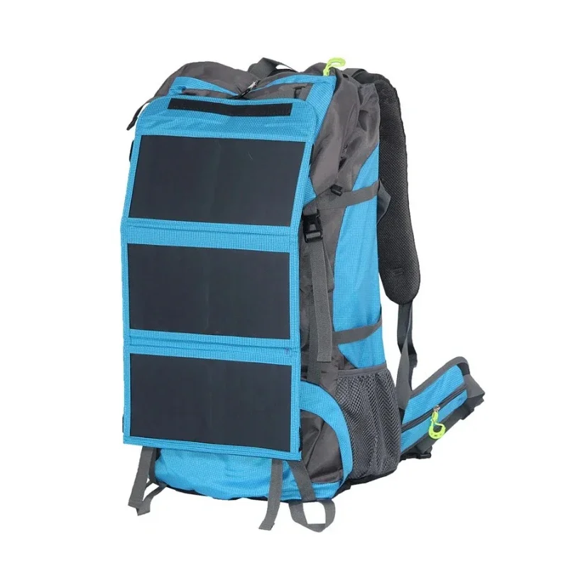 Outdoor Sports Solar Backpacks Hiking Backpacks Men's and Women's Rechargeable Solar Panels Backpacks