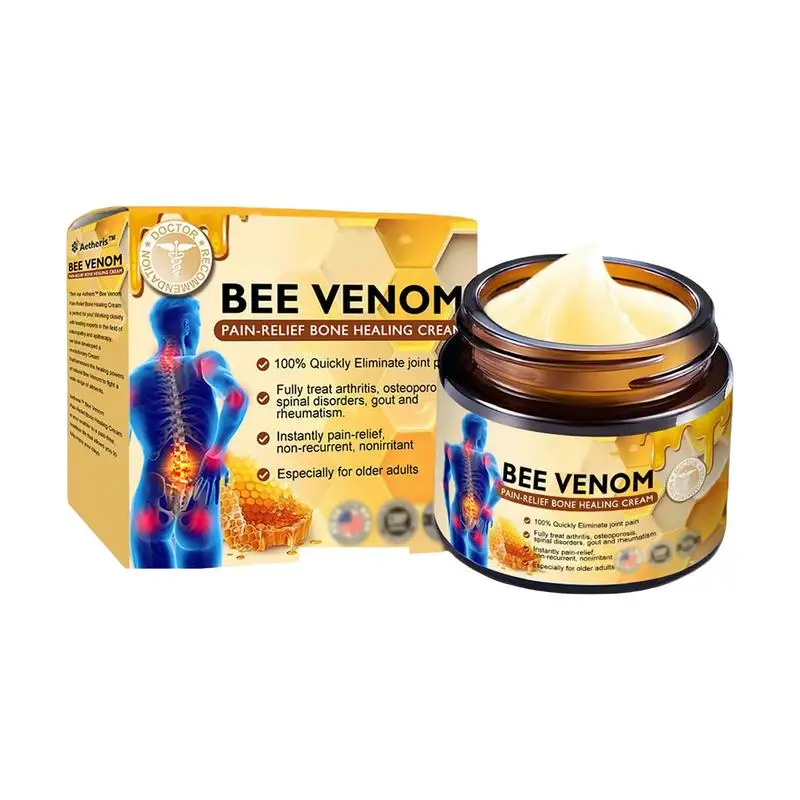 Bee Venoms Joint Care Cream Bee Venoms Cream Relieve Cervical Joint Soreness Massage Treatments Cream  Bone Health Body Care