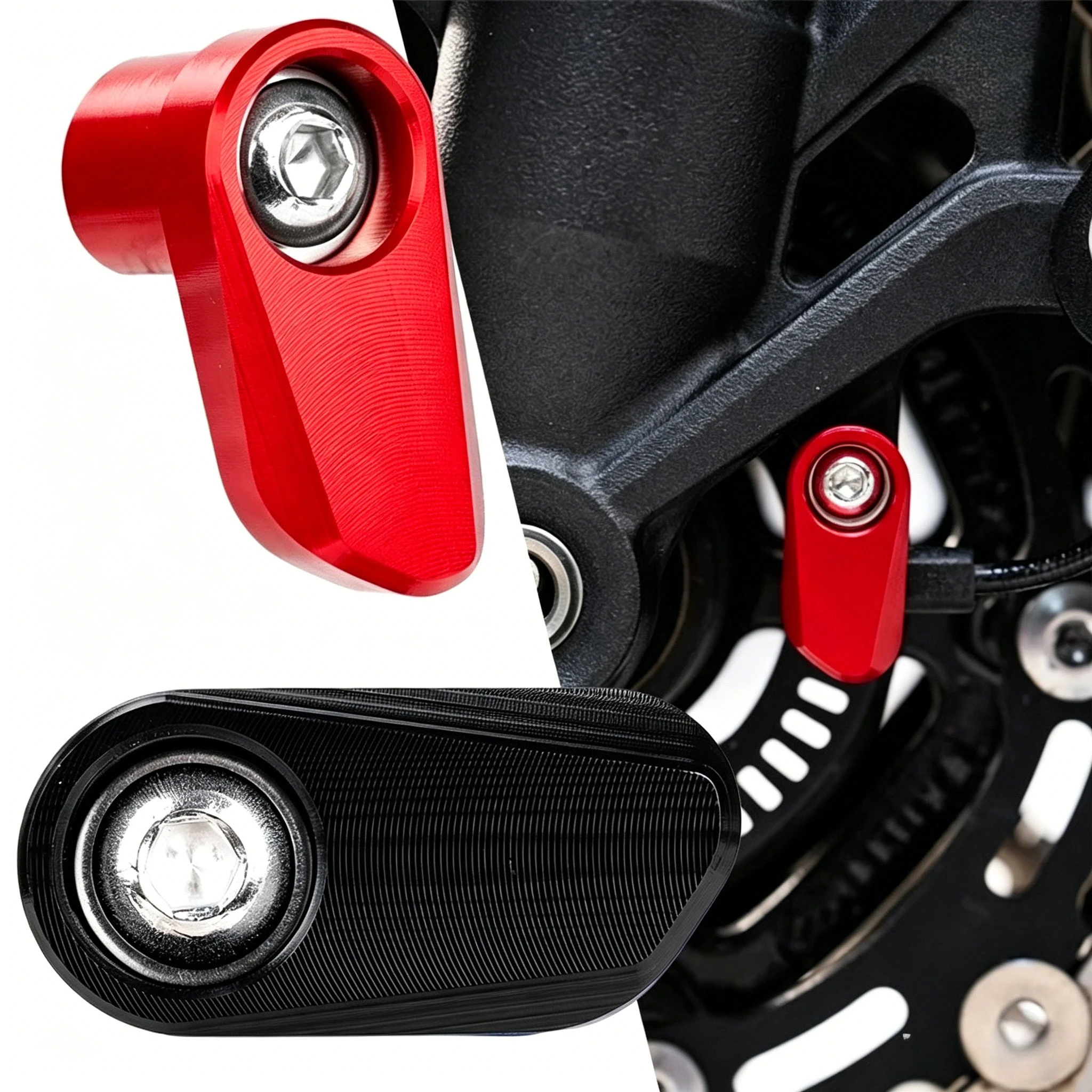

For KTM BMW DUCATI honda Kawasaki Suzuki Yamaha NINJA Motorcycle Accessories Front Rear Wheel ABS Sensor Protection Guard Cover