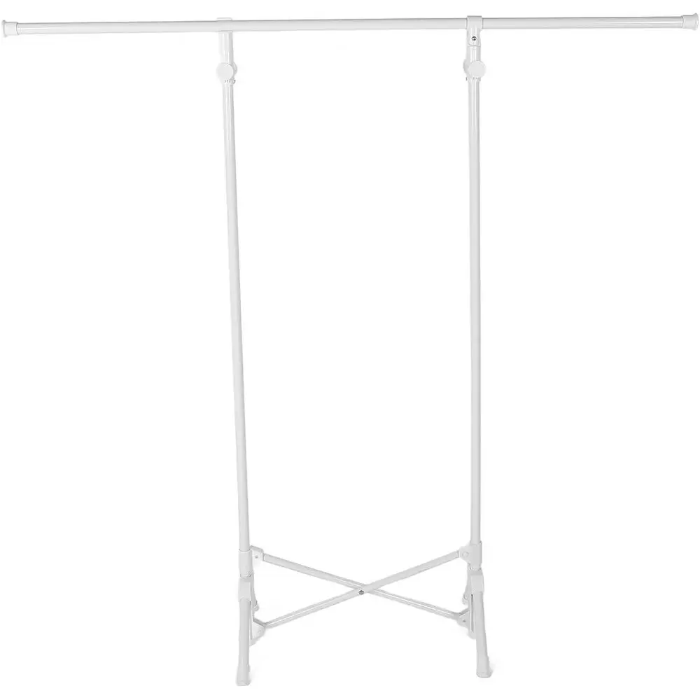 

Portable Carbon Steel Clothes Drying Rack - Space-Saving, Multifunctional for Travel, Camping, Indoor & Outdoor Use