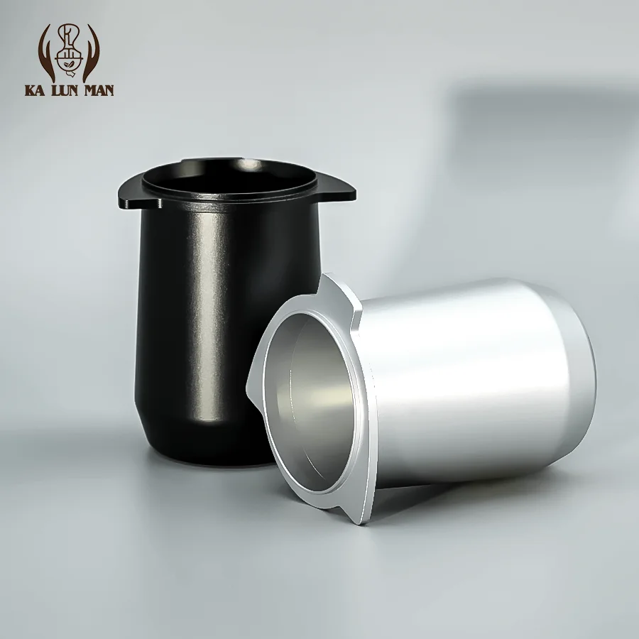 قطعة واحدة من كوب مسحوق القهوة المصنوع من الألومنيوم، 54 مم، يمكن تعليقه مباشرة من طراز Breville 8 3-lug أو المستخدم بشكل منفصل، بسعة 200 مل