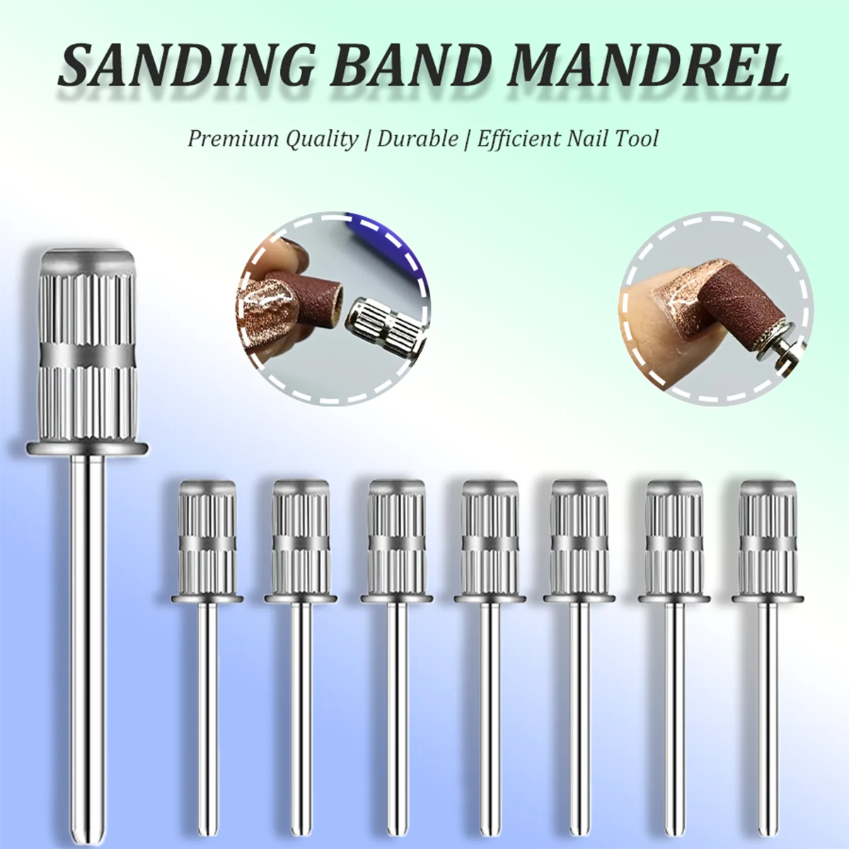 Power Tools Brand - 4/6pcs Nail Drill Mandrel Bits 3/32
